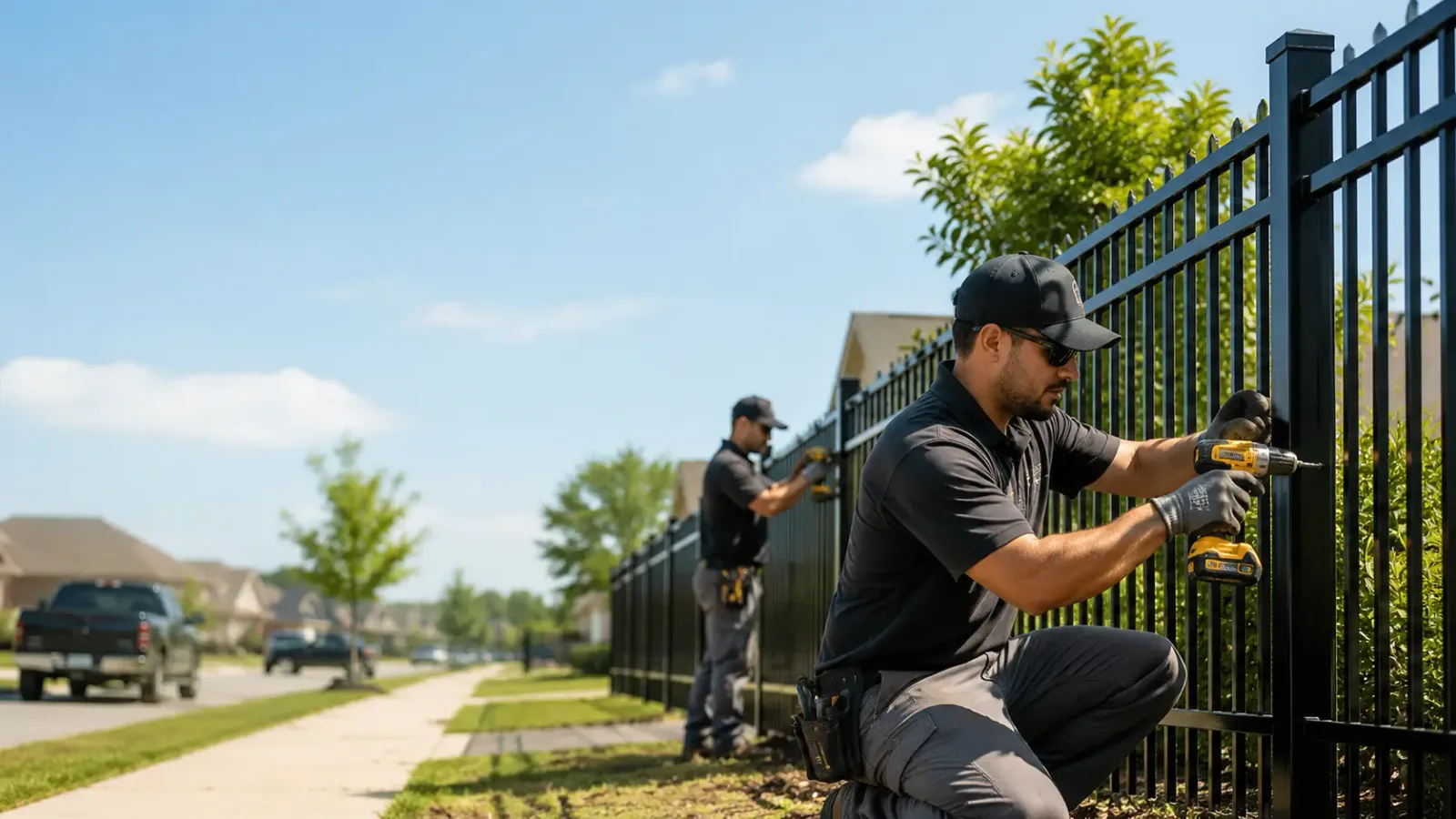 Metal Fence Installation in Elsmere, NE